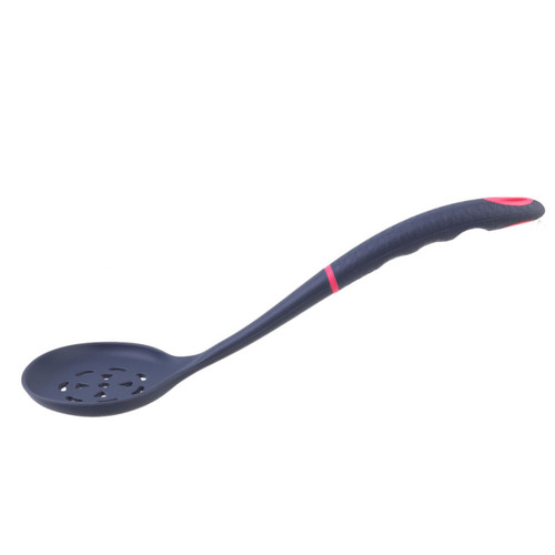 Luxshiny Hot Baking Strainer Silicone Slotted Spoon Strainer Ladle Fine Colander Spoon Noodle Filter Silicone Skimmer Spoon Cooking Skimmers Large Skimmer Spoon Mesh Spoon Shovel