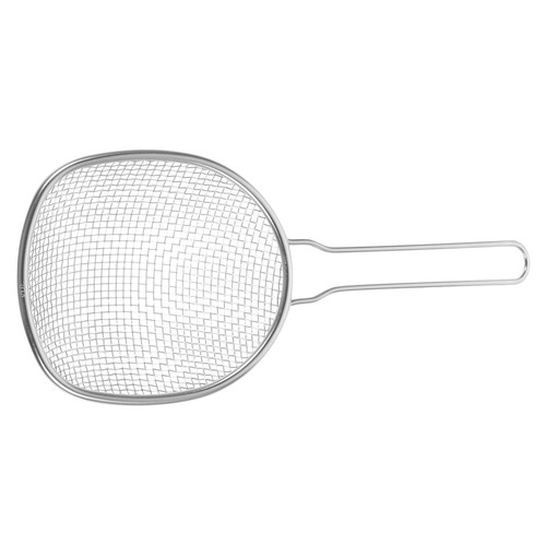Fry Filter Mesh Strainer Mesh Colander Metal Colander Kitchen Food Strainer Metal Strainer with Handle Juice Strainer Skimmer Spoon Strainers Stainless Steel Noodle Spoon Sieve