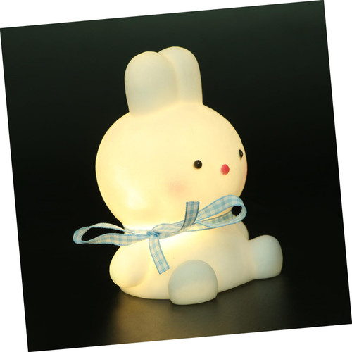 Gadpiparty 1pc Night Light Children Led Lamp Rabbit Pattern Lamp Novelty Lamps Night Lamp for Bedroom Led Light Led Night Lamp Kids Table Lamp Touch Bedside Lamp Unplugged Plastic