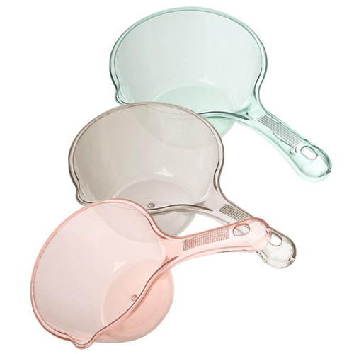 ABOOFAN 3pcs Kitchen Spoon Bathing Water Ladles Ladle for Home Bathroom Tool Scoop for Bathroom Bath Ladles Portable Water Spoon Water Scoop Baby Water Container Pcdg Long Handle