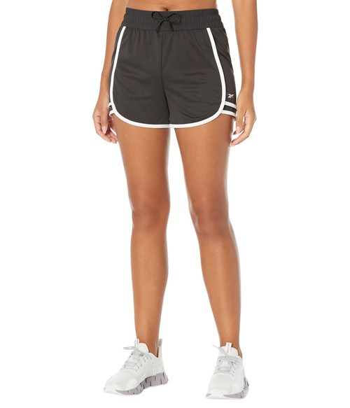 Reebok Women's Standard Workout Ready Shorts, Black, Small
