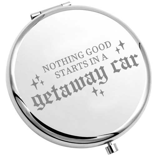 JNIAP Singer Inspired Gifts Pocket Mirror Rep Album Compact Mirror for Singer Fans Portable Travel Makeup Mirror Music Lover Gifts (Getaway car M) JNIAP Singer Inspired Gifts Pocket Mirror Rep Album Compact Mirror for Singer Fans Portable Travel Makeup Mirror Music Lover Gifts (Getaway car M)