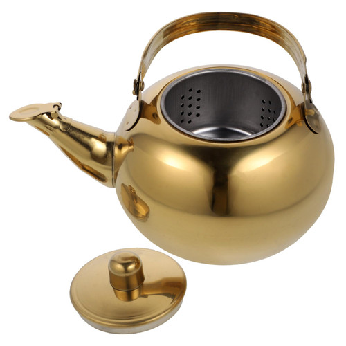 PRETYZOOM Pouring Kettle Stainless Steel Tea Pots Whistling Japanese Teapot Stovetop Teapot Stovetop Teakettle Stove Top Teapot Water Jug Stainless Steel Pot Tea Kettle Commercial