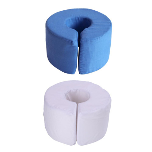 Homoyoyo Foam Foot Elevator 2pcs Foot Care Pad Foot Elevation Pillow Ankle Protector Body Pillow Foam Pillows Heel Foot Rest Wedge Patient Turning Device Pressure Sores Foot Pillow Medical