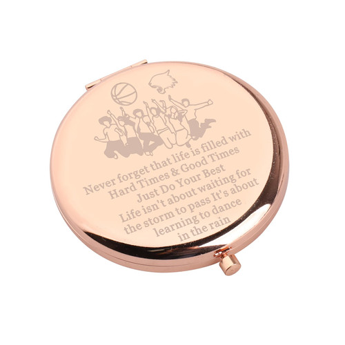 WSNANG Musical School Makeup Mirror HSMusical Inspired Gifts Theatre Theater Gifts for Friend Compact Mirror (high Mirror) WSNANG Musical School Makeup Mirror HSMusical Inspired Gifts Theatre Theater Gifts for Friend Compact Mirror (high Mirror)