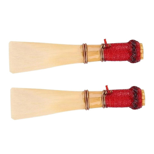 Abaodam 2pcs Bassoon Reed Oboe Replacement Oboe Parts Tools Reed for Bassoon Replacing Reed Oboe Reeds with Tube Oboe Cork Bassoon Part Musical Instruments Whistle Manual