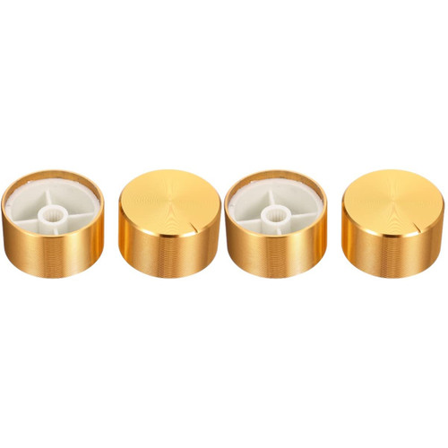 MILISTEN 4 Pcs Audio Guitar Knob Volume Control Knob instruments Guitar Sound Knob Instrument Volume Knobs Guitar Potentiometer Caps Professional Bass Volume Knobs major aluminum knob cap