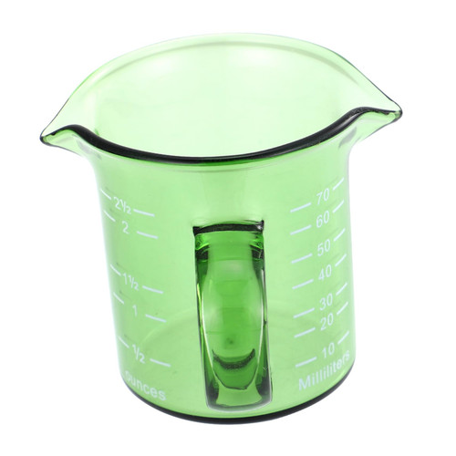 MAGICLULU Double Mouth Milk Cup Measuring Cup Milk Frothing Jug Syrup Espresso Measuring Cup with Handle Measuring Pour Cup Coffee Measuring Cup New With Scale Glass Creamer Mother