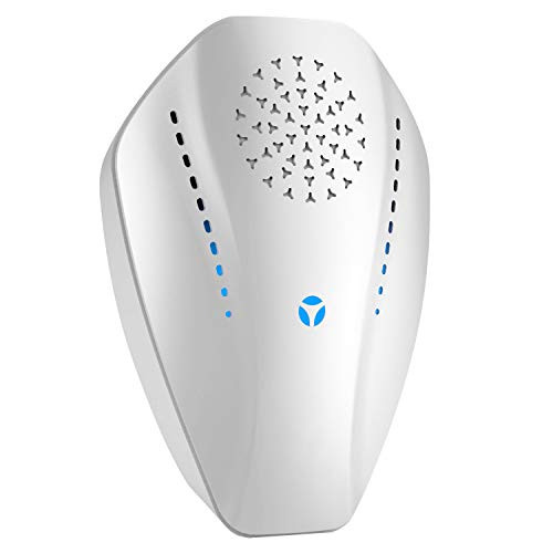 2019 Upgraded Ultrasonic Pest Repeller Plug in Pest Reject, Electric Pest Control Repellent for Bed Bugs, Mosquito, Ant, Cockroach, Mouse, Rat, Spider, Flea, and etc. 1 Pack