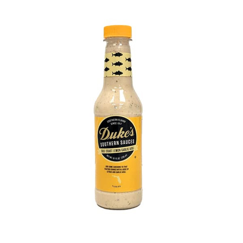 Duke's Gulf Coast Lemon Garlic Aioli 10 oz Duke's Gulf Coast Lemon Garlic Aioli 10 oz
