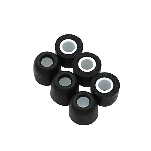 ALXCD Ear Tip Foam for Jaybird X3 X2 X Earphone, Small Size 3 Pairs Soft Noise-Isolation Memory Foam Replacement Earbud Tips, Fit for Jaybird X3 X2 X Earphone Bluebud Foam Tip X3 [S-3 Pair]