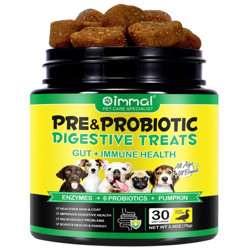 Probiotics for Dogs,Dog Probiotics for Digestive Enzymes, Gut Health,Itchy Skin, Allergies, Yeast Balance,Probiotics Chew for Dogs,Dog Probiotics for Small, Medium and Large Dogs, 30 Count,Duck Flavor Probiotics for Dogs,Dog Probiotics for Digestive Enzymes, Gut Health,Itchy Skin, Allergies, Yeast Balance,Probiotics Chew for Dogs,Dog Probiotics for Small, Medium and Large Dogs, 30 Count,Duck Flavor
