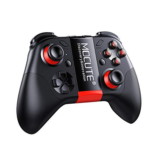 Bluetooth Game Controller, Vanpower Wireless Joystick Controller Remote VR Gamepad with Phone Holder, Compatible with Android Smartphone Tablet PC, 40H Gaming Time