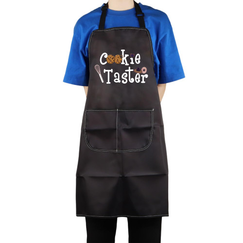 CMNIM Cookie Maker&Cookie Taster Aprons Grandma/Mommy/Daddy And Me Baking Aprons Cookie Dealer Gift Dessert Pastry Lover Gift (Cookie Taster Apron) CMNIM Cookie Maker&Cookie Taster Aprons Grandma/Mommy/Daddy And Me Baking Aprons Cookie Dealer Gift Dessert Pastry Lover Gift (Cookie Taster Apron)