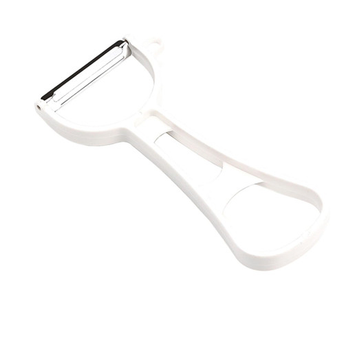 KJHBV Paring Tool Potato Peeler Fruit Peeler Citrus Peeler Peelers for Kitchen Fruit Cucumbers Peeler Kitchen Gadget Veggie Peeler White Plastic Vegetable Carrot