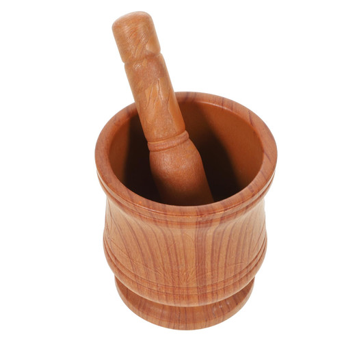SWOOMEY Mortar Pestle Small 1 Set Pestle and Mortar Pesto Masher Crusher Mortar Pestles Garlic Crusher Mortar Pestle Large Crush Garlic Mortar Mortar Pp Household Garlic Masher