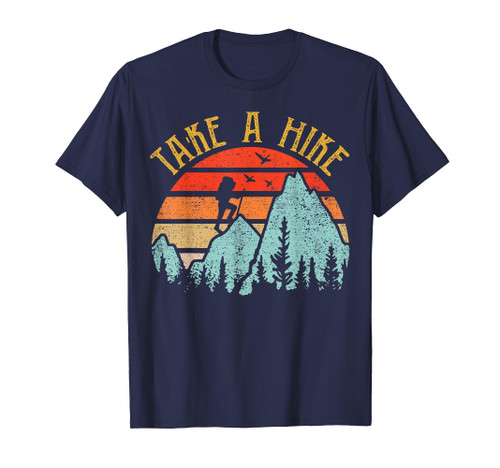 Funny Hiking-Shirt Take A Hike Women Men Kids Mountain Hiker T-Shirt