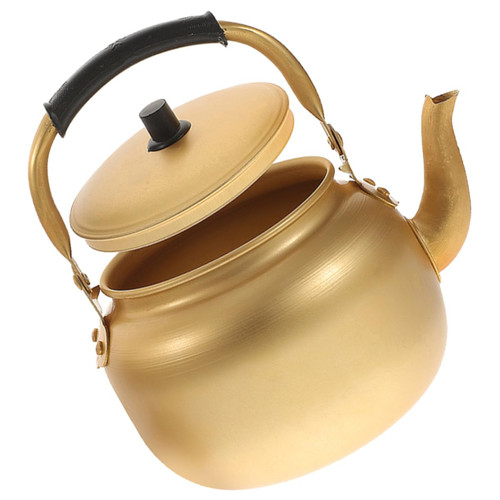 HAKIDZEL Vintage Aluminum Kettle Tea Kettle Metal Aluminum Tea Pot Small Teapot Heating Tea Pot Chinese Teapot Kettle Boiling Teapot Portable Tea Kettle Water Boilers Jug Household