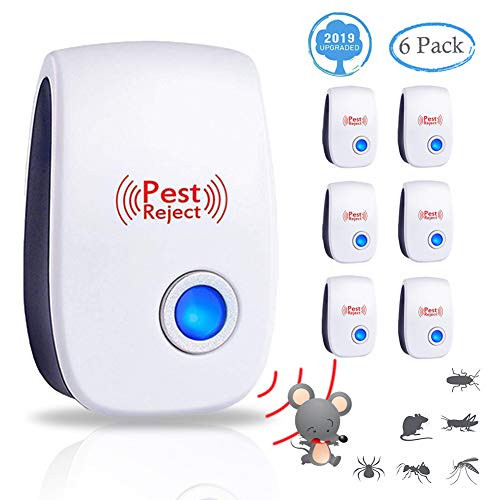 Marano Ultrasonic Pest Repeller, Electronic Plug in Pest Control Indoor for Bug and Rodent Mice Insects Ant Mosquito Spider Roach, Child and Pets Safe Control