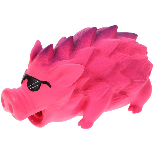 Ipetboom Pig Squeaky Dog Toy Latex Grunting Pig Sound Play Dog Toy Squeaky Dog Toy, Squeeze Pig Toy for Dogs,Pig Dog Toy That Oinks,Pig Dog Toy for Small Large Dog Grunting Pig Dog Toys