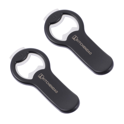 MAGICLULU Corkickle 2pcs Beer Bottle Opener Beer Opener Cans Opener Beverage Opener Canned Opener Drinking Opener Multifunctional Opener Wine Bottle Opener Stainless Steel Drinks Tool