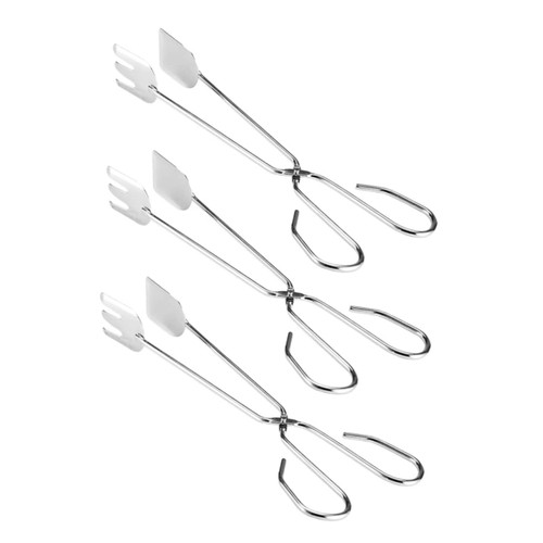Mikinona 3Pcs barbecue meat food tongs kitchen supplies food clip steak tongs steel Stainless steel BBQ tongs barbecue grilling tong grilling tongs bbq tongs food Mikinona 3Pcs barbecue meat food tongs kitchen supplies food clip steak tongs steel Stainless steel BBQ tongs barbecue grilling tong grilling tongs bbq tongs food