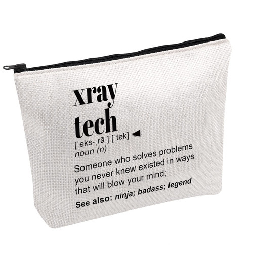 Radiology Tech Cosmetic Bag X-ray Radiology Gifts Future X-Ray Tech Gift X-ray Teach Appreciation Gift Ray Tech Graduation Gift (xray tech)