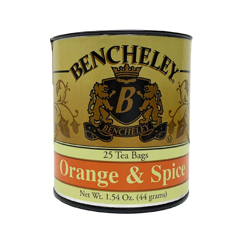 Bencheley Tea Bags, Orange & Spice, 25 count