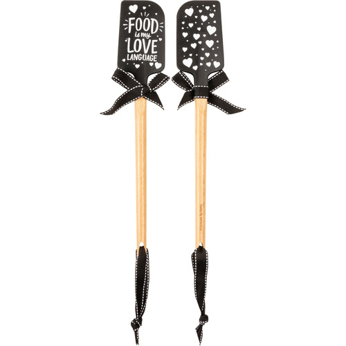 Primitives by Kathy Food Is My Love Language Decorative Kitchen Spatula