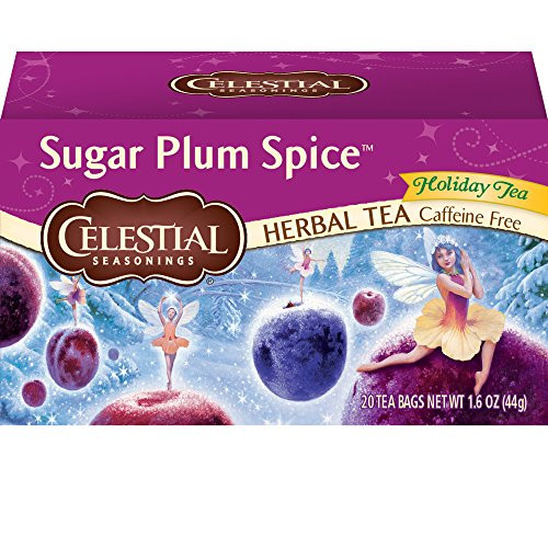Celestial Seasonings Sugar Plum Spice Herbal Tea, 20 Count (Pack of 6) Celestial Seasonings Sugar Plum Spice Herbal Tea, 20 Count (Pack of 6)