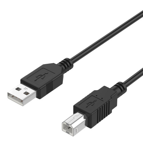 XHJTWOPY 6ft USB Cable Laptop PC Data Sync Cord for Icon RTC-1000 RTC1000 2.0 2.5 Remote Universal Employee Time Clock Systems