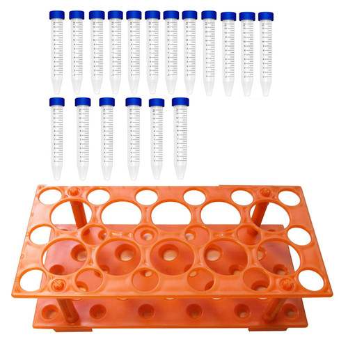 TEKEFT Junior Science Small Test Tube with Stent, 15ml Test Tube, Age 3+