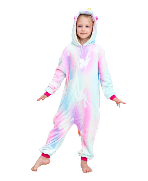 Uniquecos Unicorn Onesie Cosplay Costume Girls Halloween Xmas Pajamas (Galaxy, 10 Years) Uniquecos Unicorn Onesie Cosplay Costume Girls Halloween Xmas Pajamas (Galaxy, 10 Years)