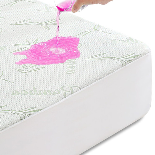 YUGYVOB Queen Size Waterproof Mattress Protector, Soft & Breathable Mattress Protector Queen, 8-21" Deep Pocket Mattress Cover Queen Size Bed, Machine Washable Queen Mattress Cover YUGYVOB Queen Size Waterproof Mattress Protector, Soft & Breathable Mattress Protector Queen, 8-21" Deep Pocket Mattress Cover Queen Size Bed, Machine Washable Queen Mattress Cover