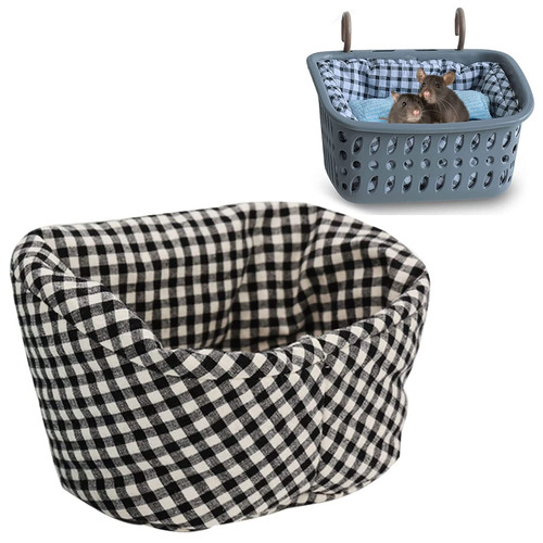 JWShang Bed Mat for Rat Hammock Hanging Basket Warm Bed, Replaceable Removable Nest Mat for Small Animal Hammocks for Hamster, Sugar Glider, Rat (Only Big Size Rat Hammock)