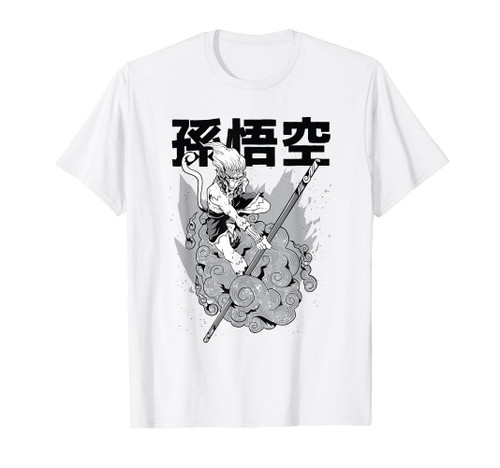 Sun Wukong Monkey King Chinese Symbols Characters Myths Gods T-Shirt