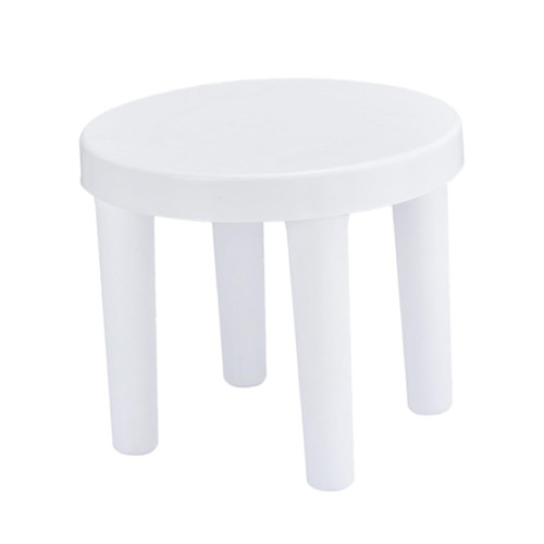 Amosfun 1pc Children's Stool Step Stool Foot Rest Stool Children Foot Stool Bathroom Stool Kids Bathroom Stepping Stool Classroom Stools Footstool at Home Plastic White Toddler