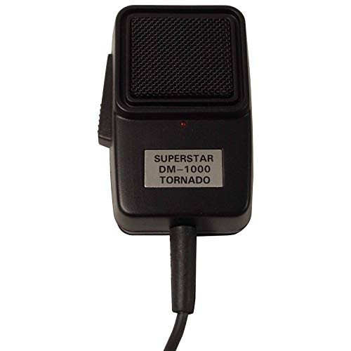 POWER / Tornado ECHO Mic for CB / Ham Radio 4 pin Cobra / Uniden - Workman DM1000