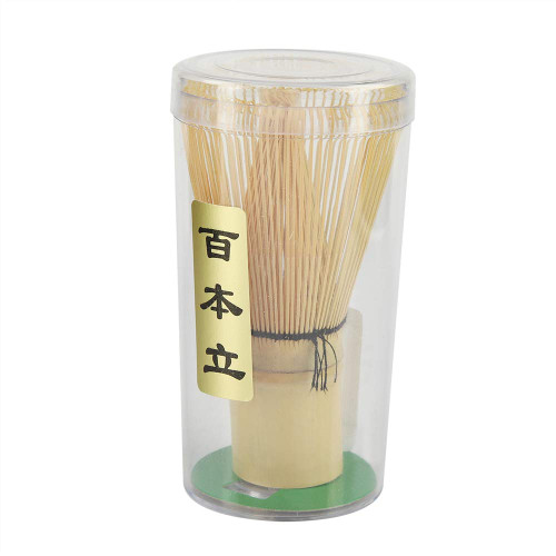Bamboo Tea Whisk Chasen Preparing Matcha Powder Brush Tool(100 Prongs) Bamboo Tea Whisk Chasen Preparing Matcha Powder Brush Tool(100 Prongs)