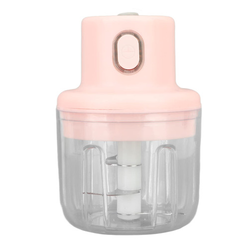 Electric Garlic Chopper, 250ml Mini Food Processor Garlic Mincer Onion Chopper, Cordless Portable Vegetable Chopper for Chop Onion Ginger Vegetable, Baby Food