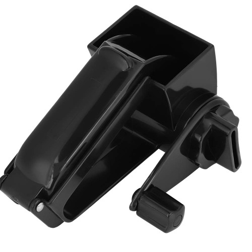 Rotary Cheese Grater, Hand Crank Cheese Grater, Countertop Shredder Grater, Stainless Steel Rotary Cheese Grater Slicer Shredder(Black)