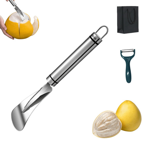 Stainless Steel Pomelo Opener,Orange Peeler,Orange Peeler Tool,Stainless Steel For Creative Orange Peelers, Practical Cutting Tools (Orange Opener)