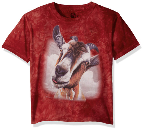 The Mountain Goat Head Child T-Shirt, Red, XL The Mountain Goat Head Child T-Shirt, Red, XL