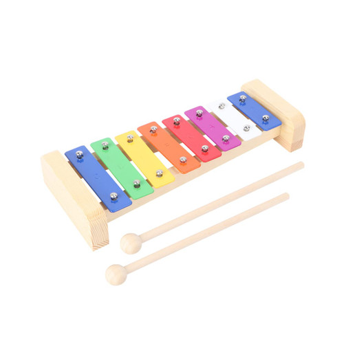 Abaodam 1 Set Percussion Musical Mallets Piano Wood Musical Toy for Kids Kid Toy Kid Xylophone Instrument Pounding Piano Toys Keyboard Piano Percussion Toy Toddler Wooden Carillon