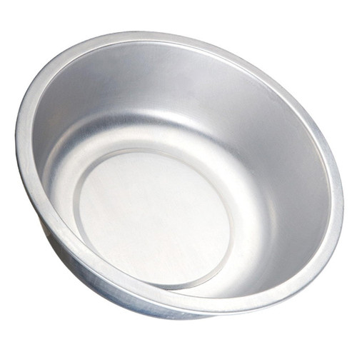 PRETYZOOM Aluminum Pot Stainless Steel Mixing Bowl Salad Greens Household Vegetable Washing Basin Metal Nesting Basin Kitchen Vegetable Washing Holder Aluminum- Fruit Thick Basin