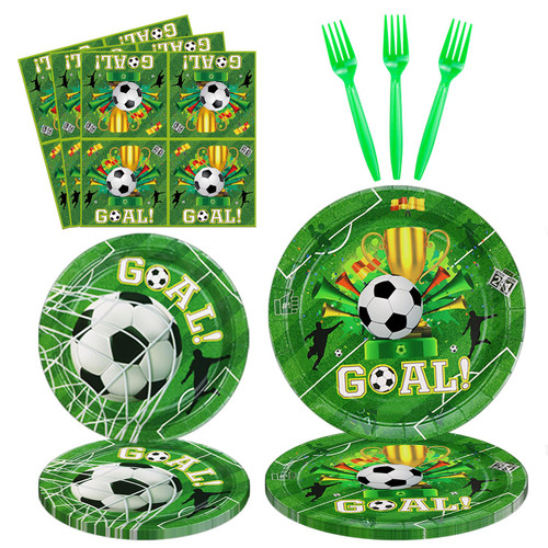 160 Pack Soccer Party Supplies Sports Theme Birthday Decorations Soccer Party Plates? Napkins?forks Set Soccer Theme Set for Boys Sports Theme Birthday Decorations Serves 40 Guests 160 Pack Soccer Party Supplies Sports Theme Birthday Decorations Soccer Party Plates? Napkins?forks Set Soccer Theme Set for Boys Sports Theme Birthday Decorations Serves 40 Guests