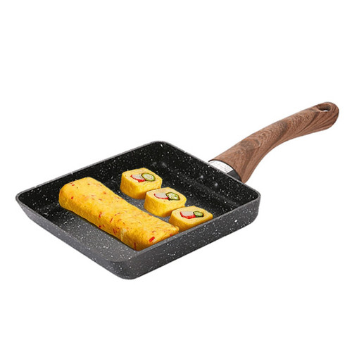 CiCiglow Tamagoyaki Pan, Aluminum Japanese Omelette Pan, Nonstick Pancake Egg Pan for Kitchen.