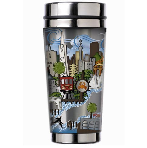 The City - San Francisco - Insulated Travel Mug