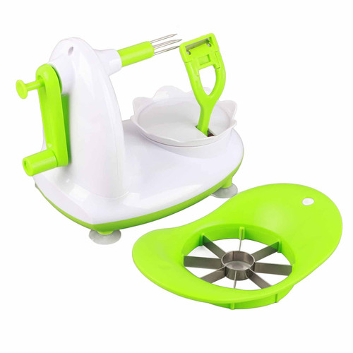 Multi Fruit Peeler, Hand Cranked Apples Peeler Fruit Peeler with Cutter Apples Fruit Peeled Machine Kit Kitchen Tool(Regular model) Multi Fruit Peeler, Hand Cranked Apples Peeler Fruit Peeler with Cutter Apples Fruit Peeled Machine Kit Kitchen Tool(Regular model)