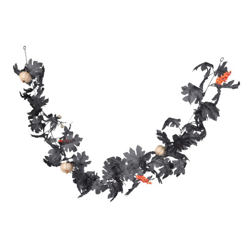 Abaodam Faux Maple Leaf Rattan Artificial Leaves Vine Halloween Fireplace Garland Autumn Foliage Garland Autumn Maple Garland Artificial Leaves Garlands Fall Plastic Household The Banner